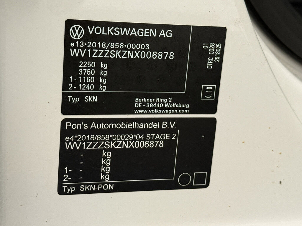 Volkswagen Caddy 2.0TDI Automaat