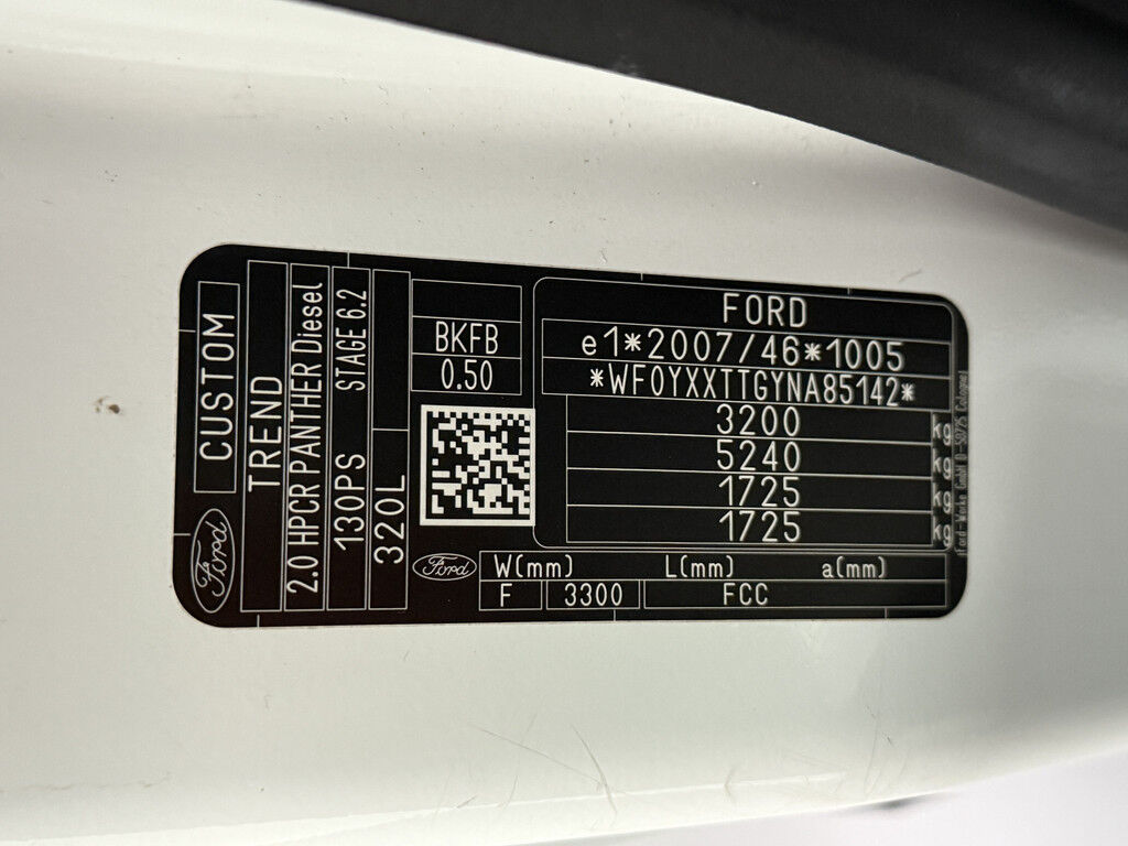 Ford Transit Custom 2.0TDCi 130PK Lang | Multimedia | 3-Zits