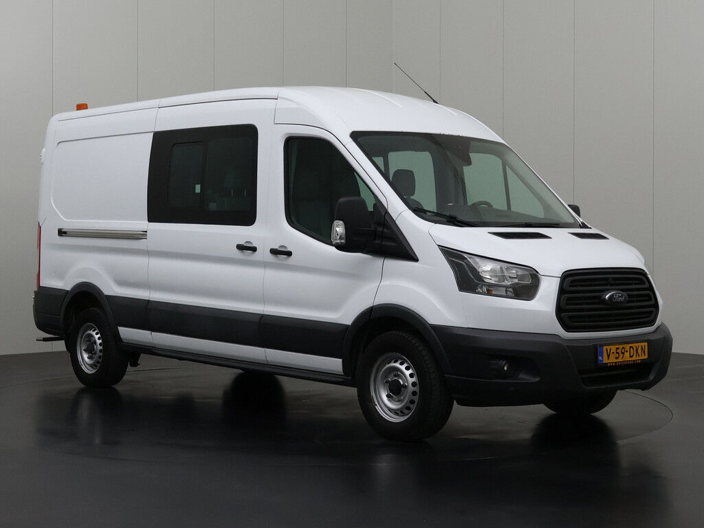 Ford Transit 2.0TDCI 130PK L3H2 Dubbele Cabine | 6-Persoons