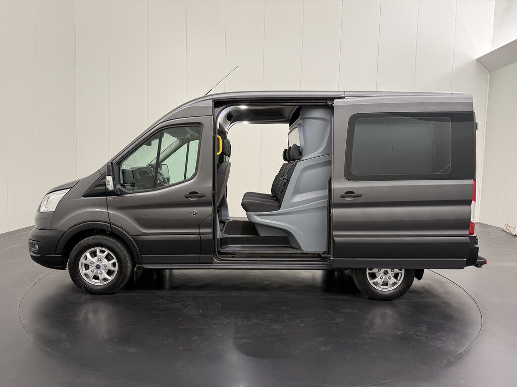 Ford Transit 170PK Automaat L2H2 Dubbele Cabine | 2xSchuifdeur