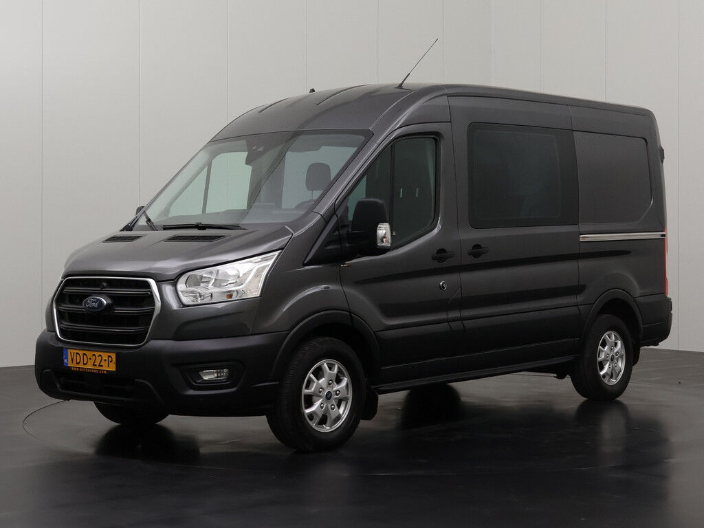Ford Transit 170PK Automaat L2H2 Dubbele Cabine | 2xSchuifdeur
