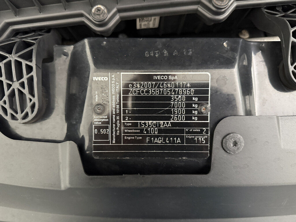 Iveco Daily 35C16 Bakwagen+Laadklep | 3500Kg Trekhaak