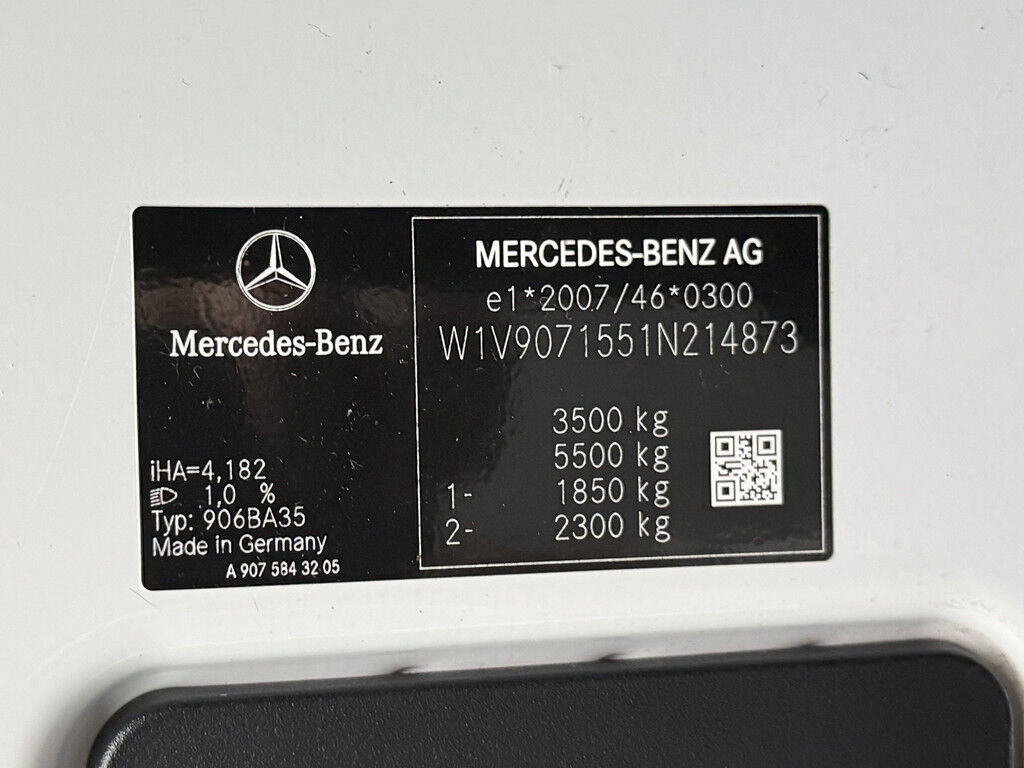 Mercedes-Benz Sprinter 519CDI Bakwagen+Laadklep | Dakspoiler | 2.35 Mtr hoog