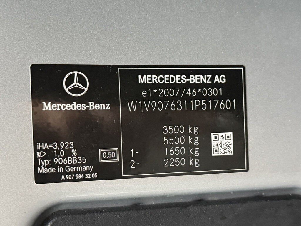 Mercedes-Benz Sprinter 317CDI Automaat LED | Werkplaatsinrichting