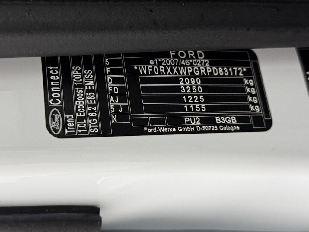 Ford Transit Connect Benzine 100PK Business | 3-Zits | Imperiaal