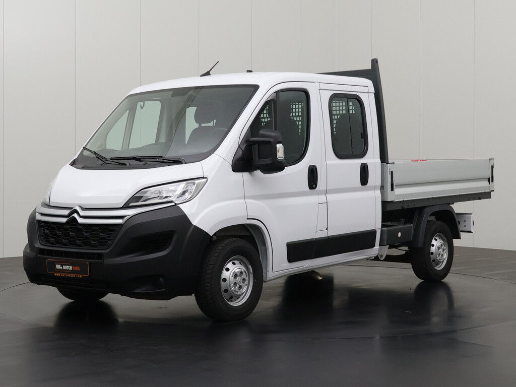 Citroën Jumper 2.2HDi 140PK Dubbele Cabine Open Laadbak | 7-Peroons