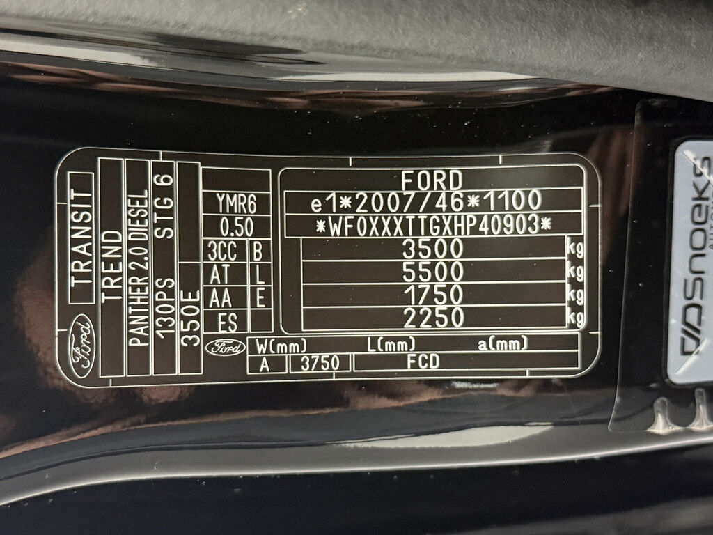 Ford Transit 2.0TDCI 130PK L4H3 Dubbele Cabine | 2800Kg Trekhaak
