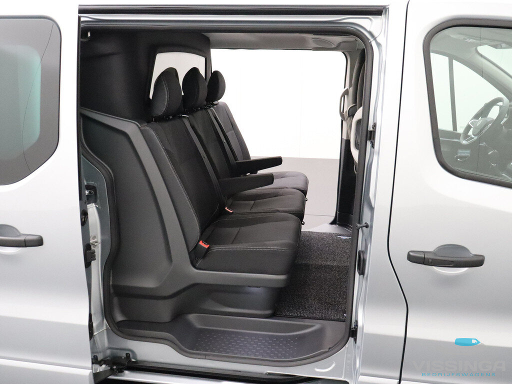 Renault Trafic L2H1 170 pk Automaat Dubbel Cabine Extra Luxe Zilver